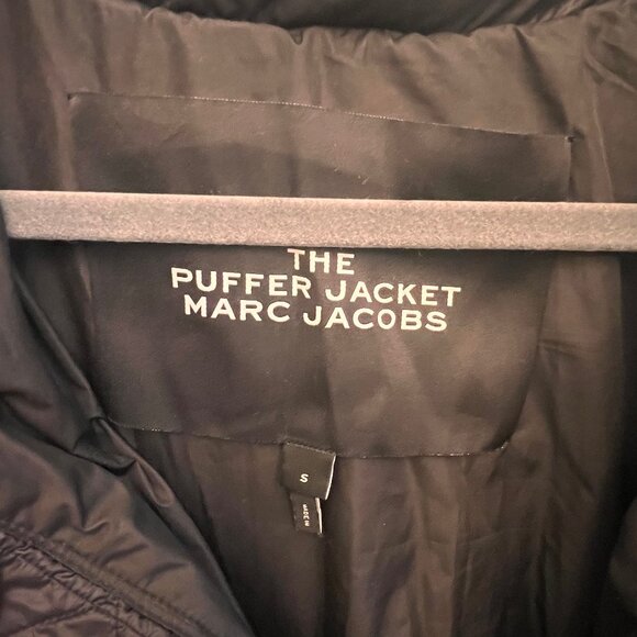 Marc Jacobs Black Down The Puffer Jacket, S - Picture 8 of 10